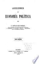 Lecciones de economía política