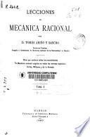 Lecciones de mecánica racional