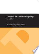 Lecciones de otorrinolaringología. 2.ª edición