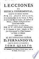 Lecciones de physica experimental escritas en francés