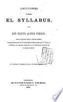 Lecciones sobre el syllabus