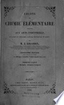 Leçons de chimie élémentaire
