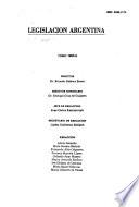 Legislación Argentina
