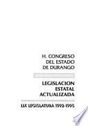 Legislación estatal actualizada