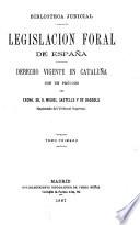Legislación foral de España