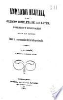 Legislacion mejicana