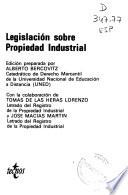 Legislación sobre propiedad industrial