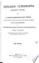 Legislacion ultramarina