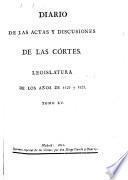 Legislatura de los anos de 1820 y 1821