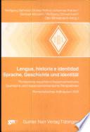 Lengua, historia e identidad