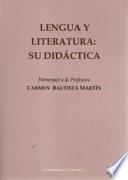 Lengua y literatura