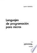 Lenguajes De Programacion Para Micros/Programming Languages for Micros
