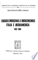 Lenguas indígenas e indigenismos