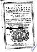 Leon prodigioso