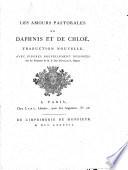 Les amours pastorales de Daphnis et de Chloé