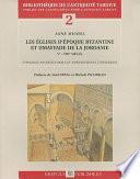 Les églises d'époque byzantine et umayyade de Jordanie (provinces d'Arabie et de Palestine) Ve-VIIIe siècle