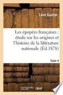 Les épopées françaises
