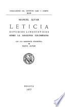 Leticia, estudios lingüísticos sobre la Amazonia colombiana