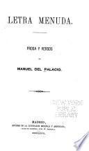 Letra menuda