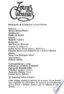 Letras cubanas