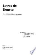 Letras de Deusto