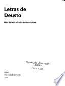 Letras de Deusto