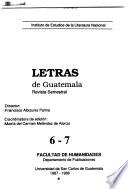 Letras de Guatemala
