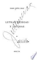 Letras griegas y latinas