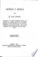 Letras y armas ... Segunda edición