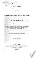 Letters [signed: Cornelia Pelham] on the Chickasaw and Osage Missions. By the author of Conversations on the Sandwich Island, Bombay and Ceylon Missions ... Second edition