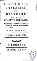 Lettres angloises, ou Histoire de miss Clarisse Harlove, 5