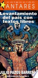 Levantamiento del país con textos libres