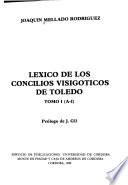 Lexico de los concilios visigóticos de Toledo