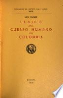Léxico del cuerpo humano en Colombia