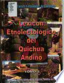 Lexicon etnolectológico del quichua andino