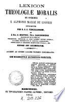 Lexicon theologiae moralis