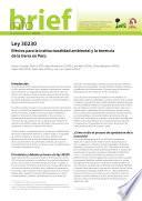 Ley 30230