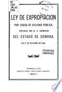 Ley de expropiacion por causa de utilidad publica