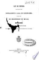 Ley de minería de 11 de abril de 1849