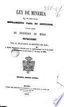 Ley de Minería de 11/IV/1849