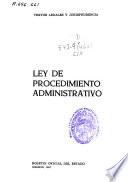 Ley de procedimiento administrativo