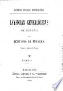 Leyendas genealógicas de España