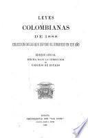 Leyes Colombianas de 1888