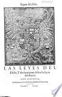Leyes del estilo. Las leyes del estilo, y declaraciones sobre las leyes del Fuero