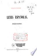 Leyes españolas