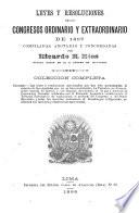 Leyes y resoluciones