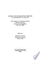 Library and Information Services in Astronomy IV (LISA IV)