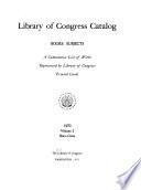 Library of Congress Catalog