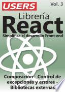 Librería React. Simplifica el desarrollo Front-End - Vol.3