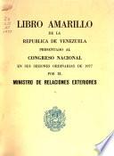 Libro amarillo de la República de Venezuela